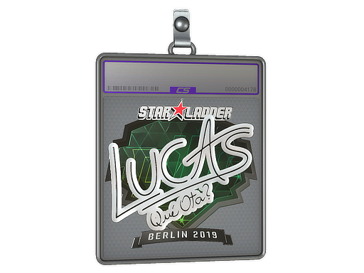 Sticker Slab LUCAS1 Foil Berlin 2019