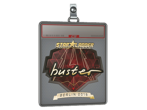 Sticker Slab buster Gold Berlin 2019