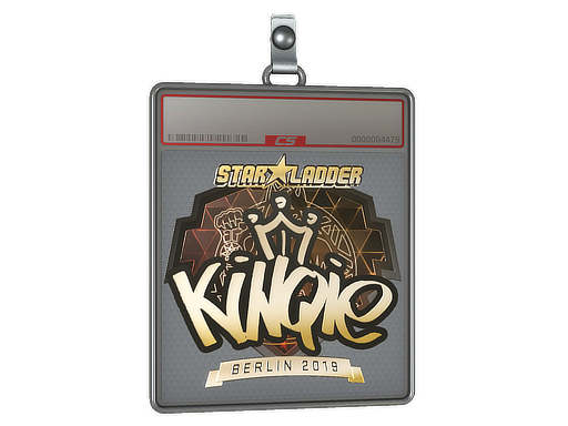 Sticker Slab kinqie Gold Berlin 2019