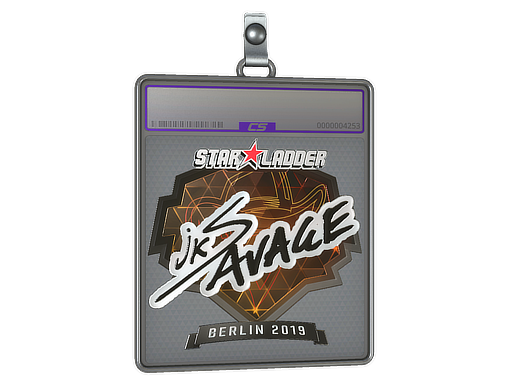 Sticker Slab jks Foil Berlin 2019