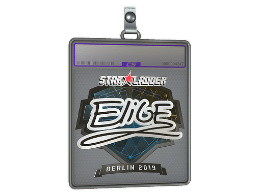 Sticker Slab EliGE Foil Berlin 2019