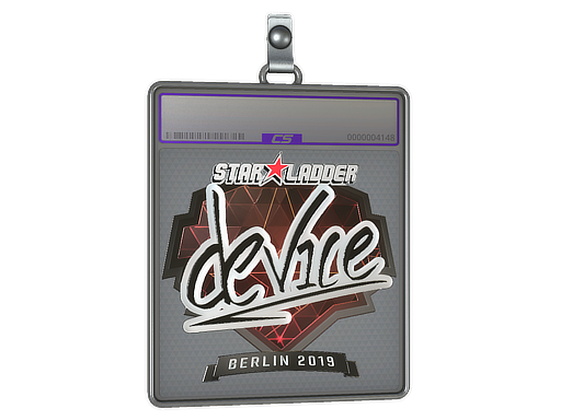 Sticker Slab device Foil Berlin 2019