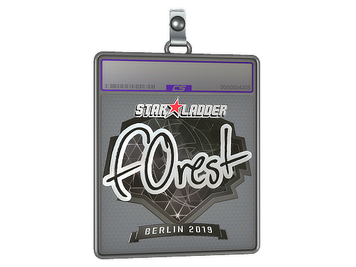 Sticker Slab f0rest Foil Berlin 2019
