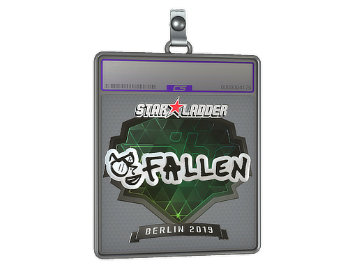 Sticker Slab FalleN Foil Berlin 2019