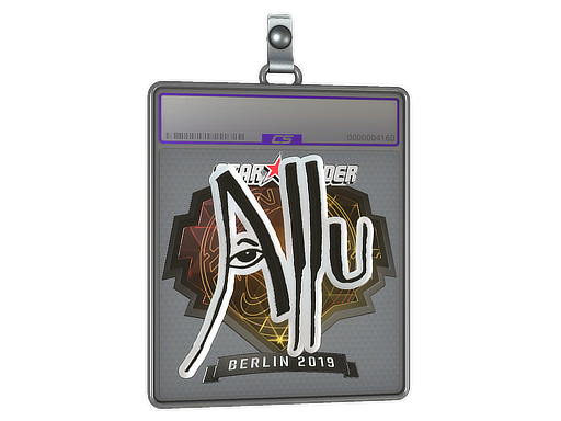 Sticker Slab allu Foil Berlin 2019