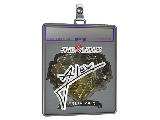 Sticker Slab ALEX Foil Berlin 2019