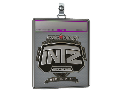 Sticker Slab INTZ E-SPORTS CLUB Foil Berlin 2019