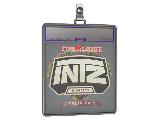 Sticker Slab INTZ E-SPORTS CLUB Holo Berlin 2019