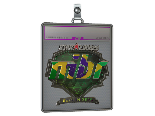 Sticker Slab MIBR Foil Berlin 2019