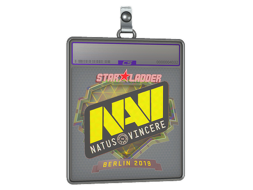 Sticker Slab Natus Vincere Holo Berlin 2019