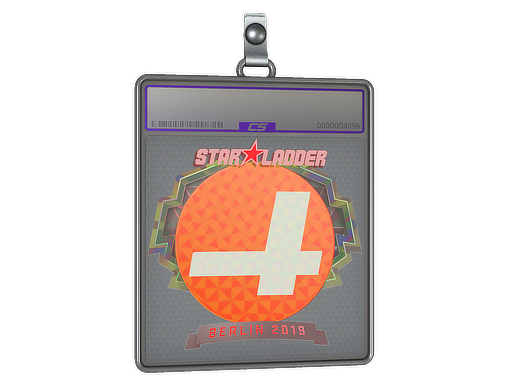 Sticker Slab CR4ZY Holo Berlin 2019