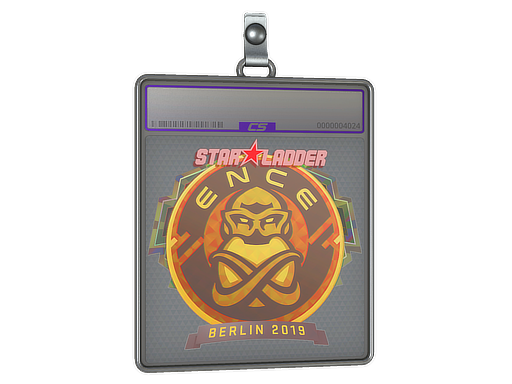 Sticker Slab ENCE Holo Berlin 2019