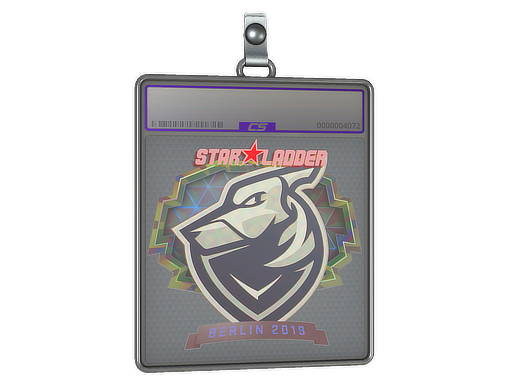 Sticker Slab Grayhound Gaming Holo Berlin 2019