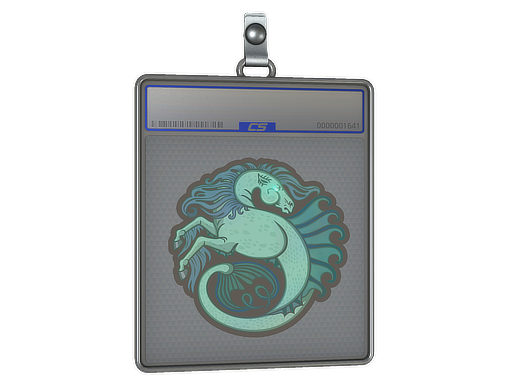 Sticker Slab Hippocamp