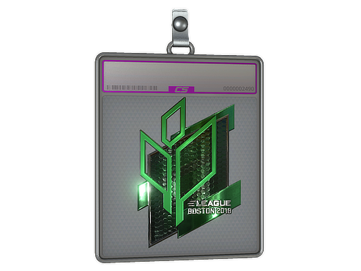 Sticker Slab Sprout Esports Foil Boston 2018