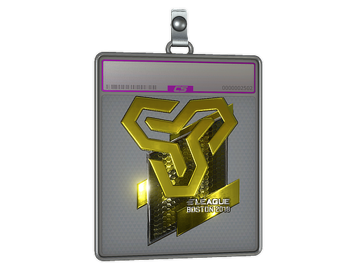 Sticker Slab Space Soldiers Foil Boston 2018