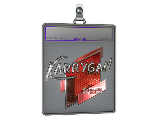 Sticker Slab karrigan Foil Boston 2018