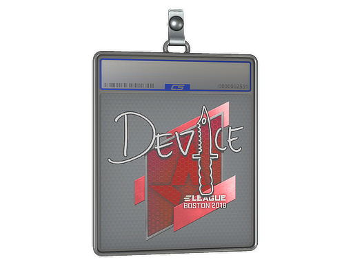 Sticker Slab device Boston 2018