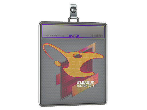 Sticker Slab mousesports Holo Boston 2018