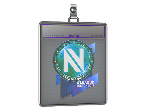 Sticker Slab Team EnVyUs Holo Boston 2018
