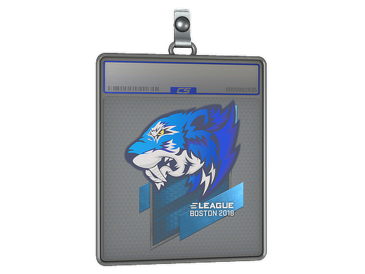 Sticker Slab Flash Gaming Boston 2018