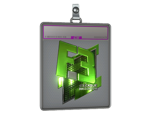 Sticker Slab Flipsid3 Tactics Foil Boston 2018