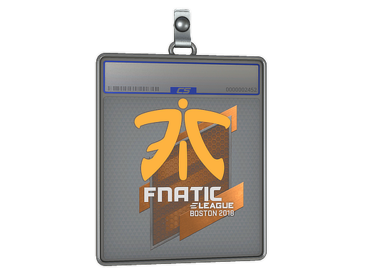 Sticker Slab Fnatic Boston 2018