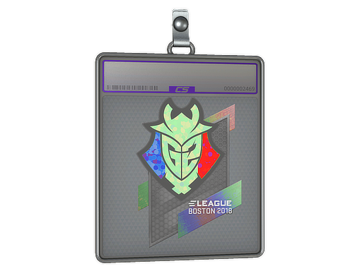 Sticker Slab G2 Esports Holo Boston 2018