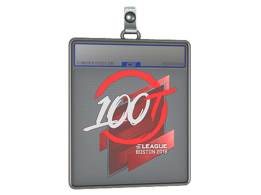 Sticker Slab 100 Thieves Boston 2018