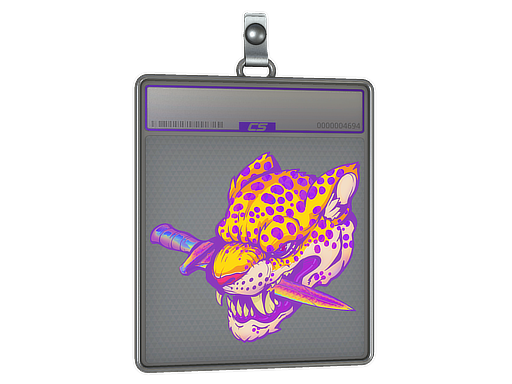 Sticker Slab Enemy Spotted Holo