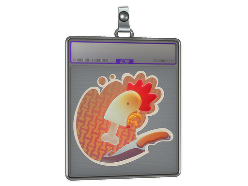 Sticker Slab Bonehead Holo