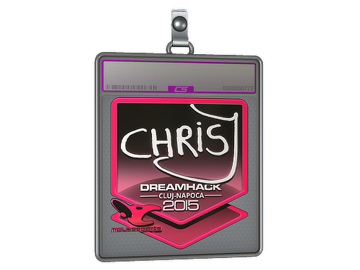 Sticker Slab chrisJ Foil Cluj-Napoca 2015