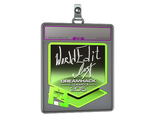 Sticker Slab WorldEdit Foil Cluj-Napoca 2015