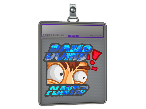 Sticker Slab Bomb Planted Holo