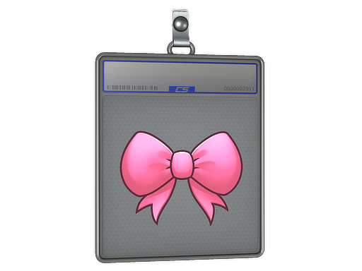 Sticker Slab Ribbon Tie