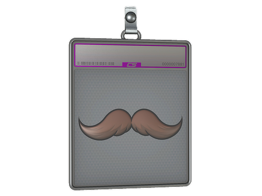 Sticker Slab Mustachio