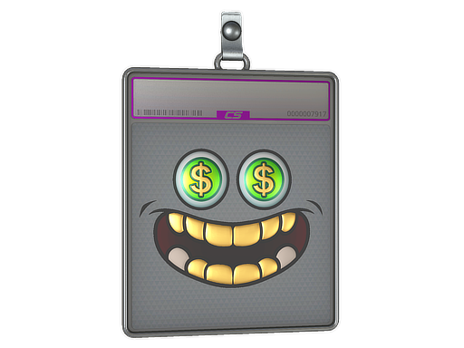 Sticker Slab Gold Teef