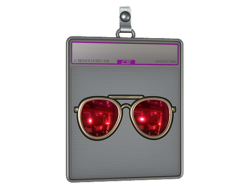 Sticker Slab Red Shades