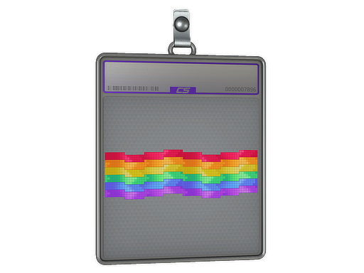 Sticker Slab Rainbow Route Holo