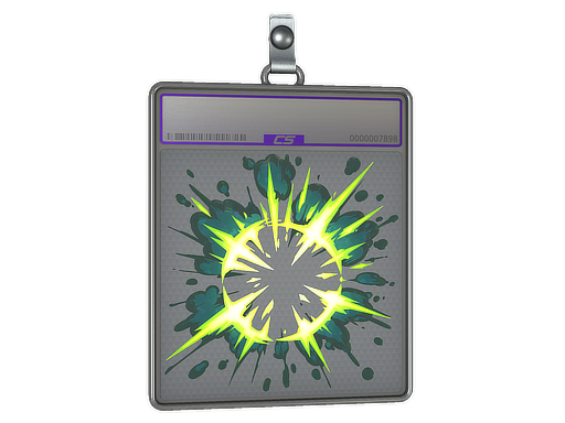 Sticker Slab Boom Epicenter Glitter