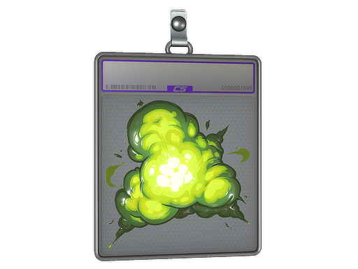 Sticker Slab Boom Blast Glitter