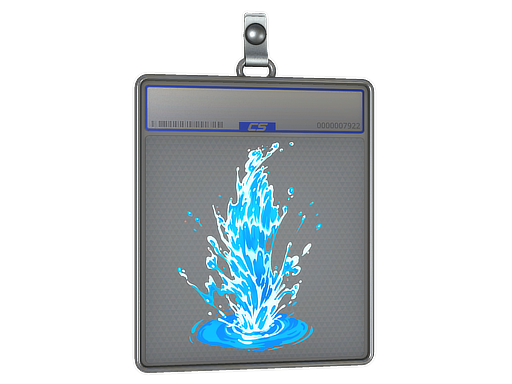 Sticker Slab Hydro Geyser