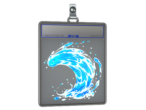 Sticker Slab Hydro Wave