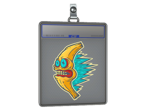 Sticker Slab Fast Banana