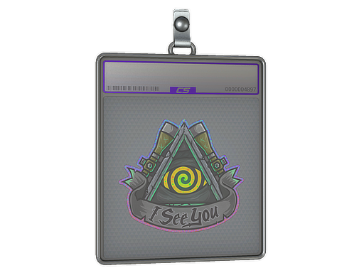 Sticker Slab I See You Holo