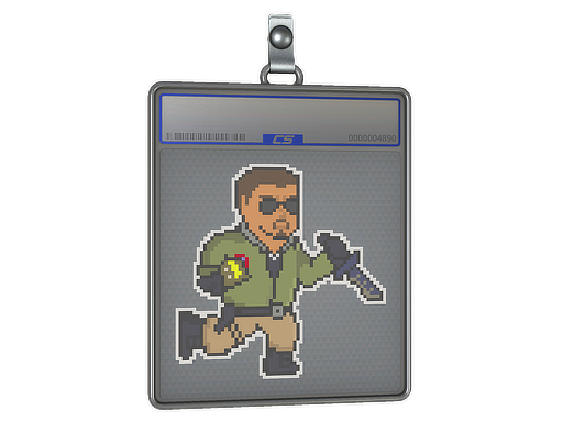 Sticker Slab Retro Leet