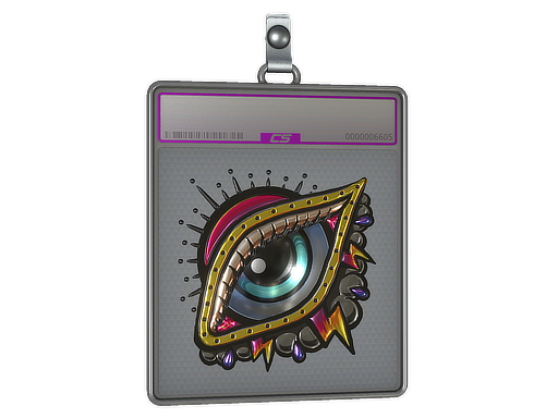 Sticker Slab Ethereal Gaze