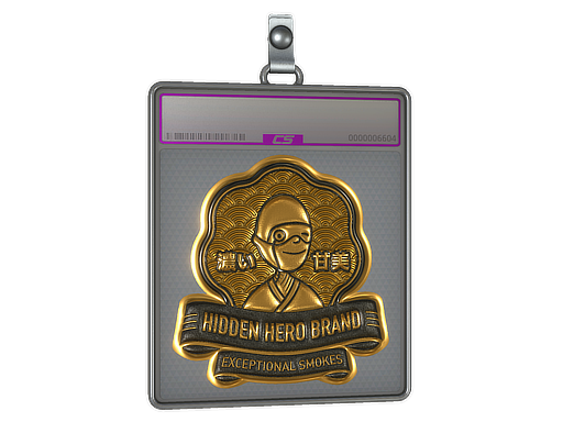 Sticker Slab Hidden Hero