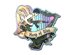 Sticker Harp of War