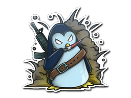 Sticker War Penguin
